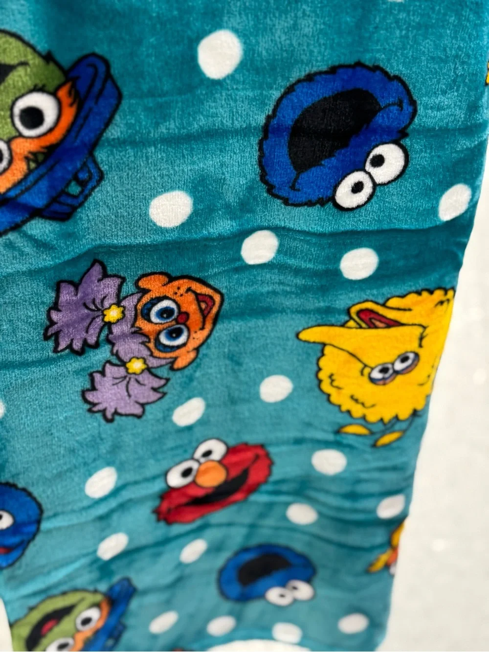 sesame street blanket